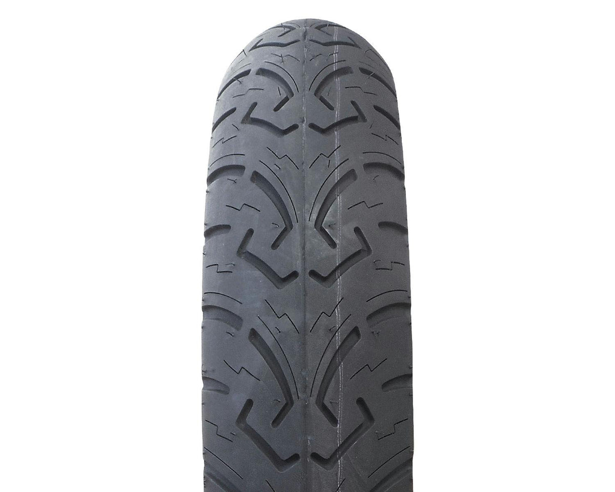 SHINKO 250 Whitewall Motorcycle Tire - MT90-16 73H Front | 90162501 — product view 2