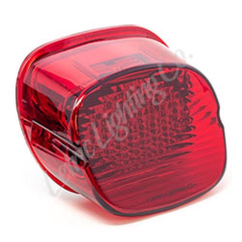 Letric Lighting 豪華款 Slantback LED 尾燈 紅色|LLC-DS-R