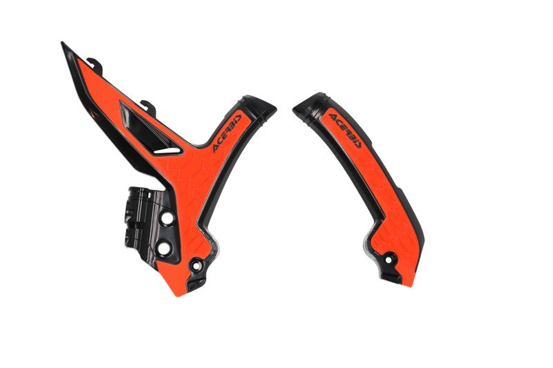 Acerbis 23+ KTM EXC-F/ SX/ SX-F/ XC/ XC-F/ XC-附 XCF-W 車架護蓋- X-握把 - 黑色/16 橘色|2975045229