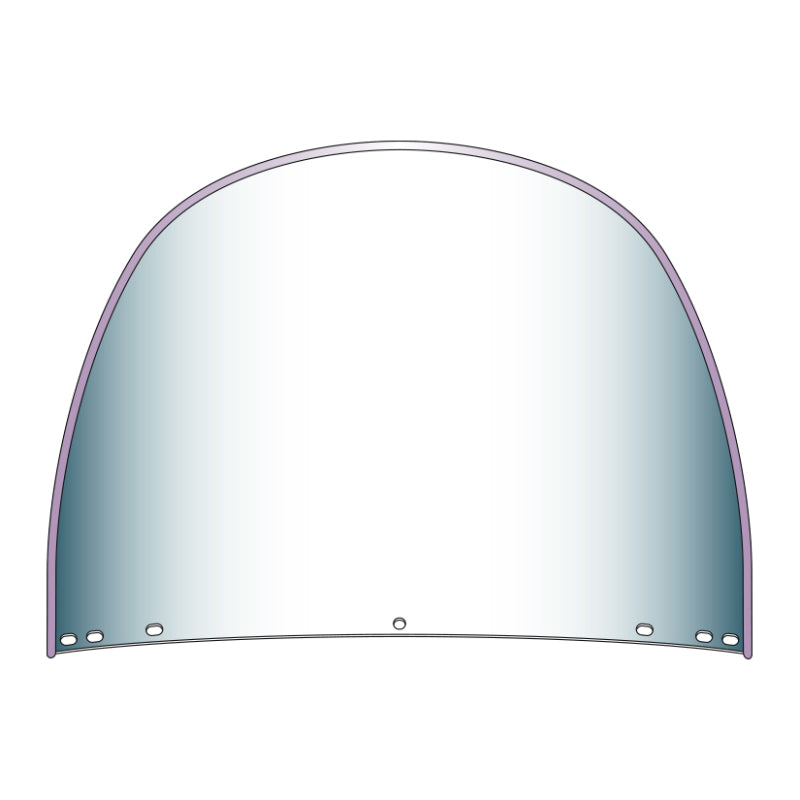 National Cycle Heritage Standard 頂部 Rounded 替換用 包邊 風鏡 5 螺栓 - 透明|20000