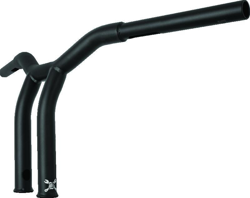 Burly Brand Dominator Raked Bar 10 吋 - 霧黑色|B12-6051SB