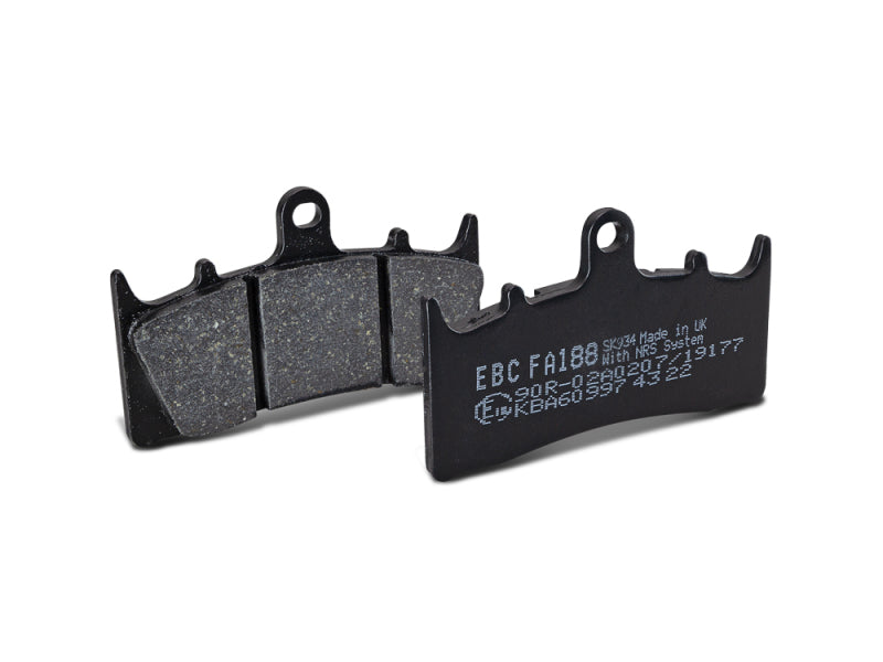 EBC Beringer Calipers 6 Piston (Old Design) 前側 有機材質 煞車來令片|FA249
