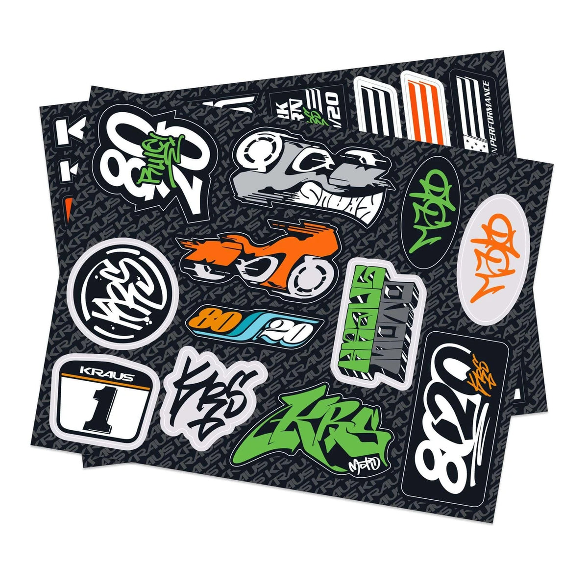 Kraus Moto Stickers