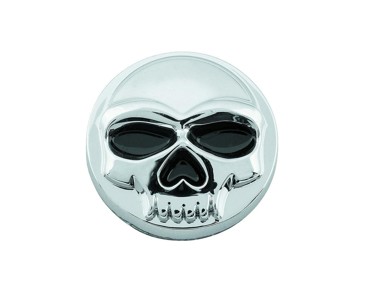 Kuryakyn Zombie Replacement Windshield Emblem - Chrome, for 1198 | 1189