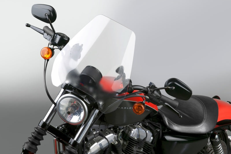 National Cycle Deflector Screen 附 把手 1 吋. 快拆固定 - 透明|N25042