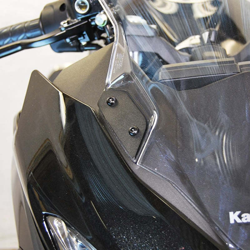 New Rage Cycles 18+ Kawasaki Ninja 400 後照鏡孔位蓋板|N-400-MBO