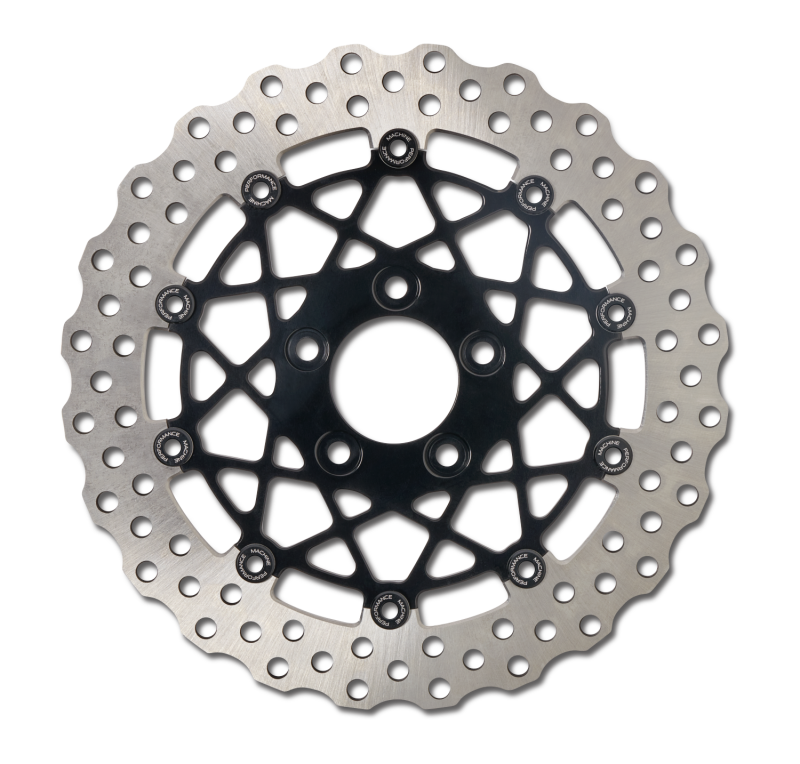 Performance Machine Disc/Carr Speedstar 320Mm X .20 Ff No O/S 前側 黑色陽極|0133-2608S-B