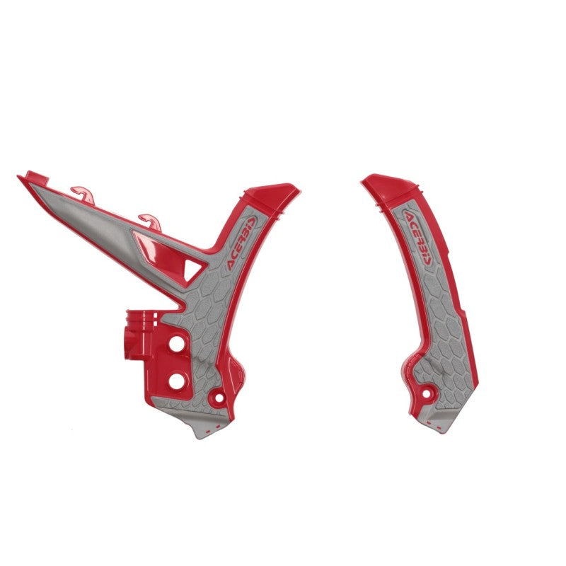 Acerbis 2024 GasGas MC/ MC-F/ EC/ EC-F/ EX250/300 EX-F 車架護蓋- X-握把 - 紅色/灰色|2984761010