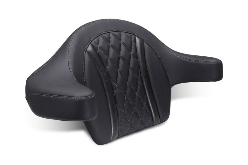 Mustang Seats 23-25 Harley CVO Road Glide (ST) 豪華款 菱形紋 Ext 支臂 Wrap-around 靠背 黑色|88430GM