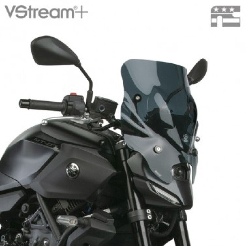 National Cycle 25+ Yamaha MT-07 Vstream+ Quantum HC 聚碳酸酯 低版 風鏡 - 深色透光|N20352