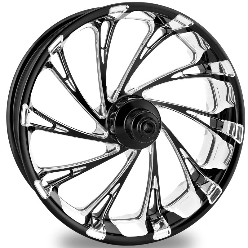 Performance Machine 21x3.5 Forged Wheel Del Rey - 黑色切削面 Platinum|1204-7106P-REYAJ-BMP