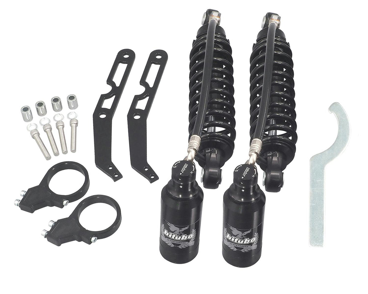 Bitubo WMM Rear Shock Absorbers - 306 mm / Dark Edition | HD040WMM02V2
