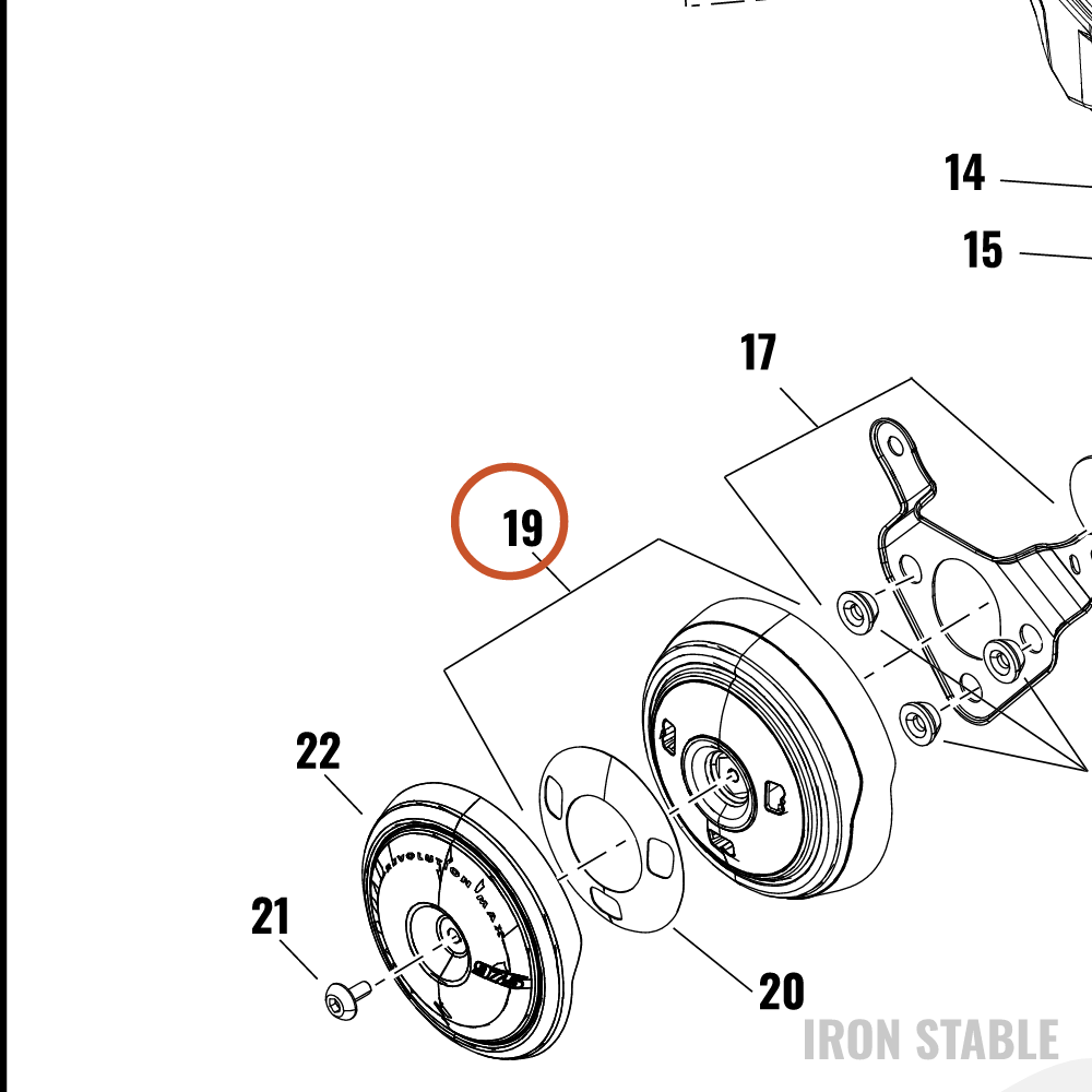Harley-Davidson 61301229 Original Molded Airbox Cover — OEM parts illustration
