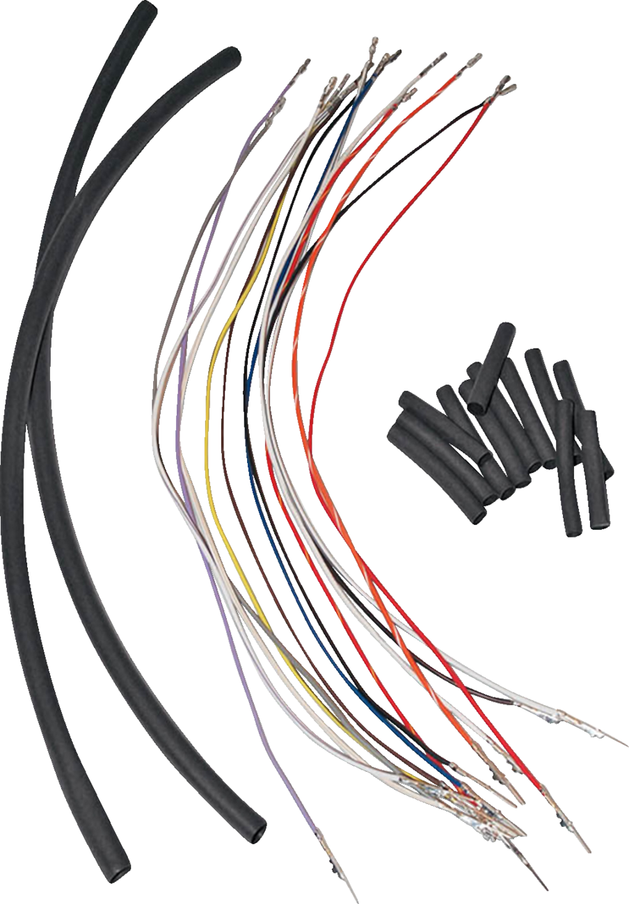 NAMZ 2120-0222 Handlebar Wiring Extension - 8" - '07-'13 FL - DRG-2120-0222