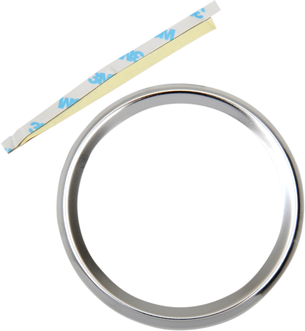 DRAG SPECIALTIES 2202-0059 Instrument Gauge Bezel - Chrome - 3" Diameter - DRG-2202-0059