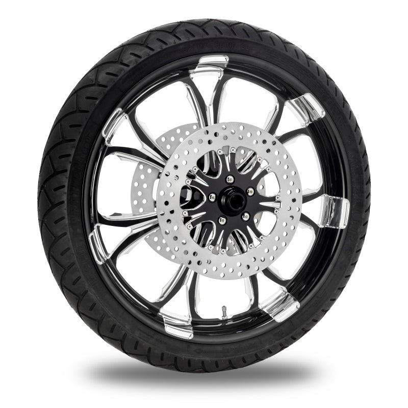 Performance Machine 23x3.5 Forged Wheel Paramount - 黑色切削面 Platinum|1202-7306R-PAR-BMP