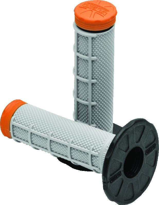 ProTaper Tri Density MX 1/2 格紋 握把 - 橘色|024864