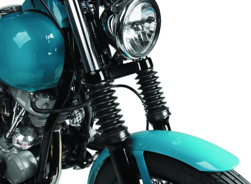 Bikers Choice 41MM 黑色 Fork Boots 加長 8.58 吋 / Collapsed 4 吋 (一對)|666766