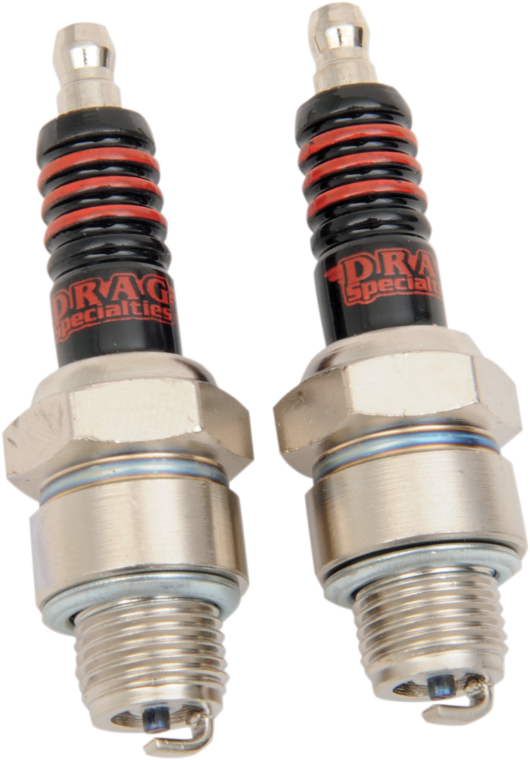 Drag Specialties 2103-0206 Performance Spark Plugs - Heat Range 5, 1957-1978 XL, Pair