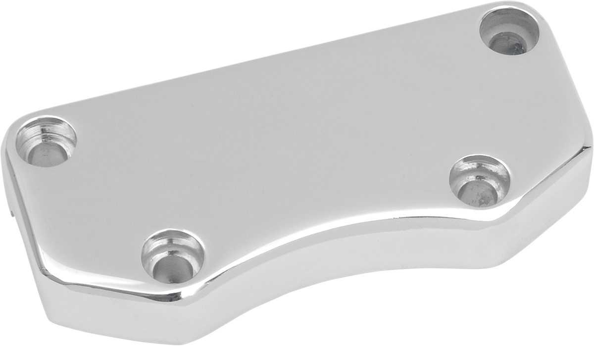 Drag Specialties DS-290651 Chrome Smooth Buffalo Handlebar Clamp - Main View