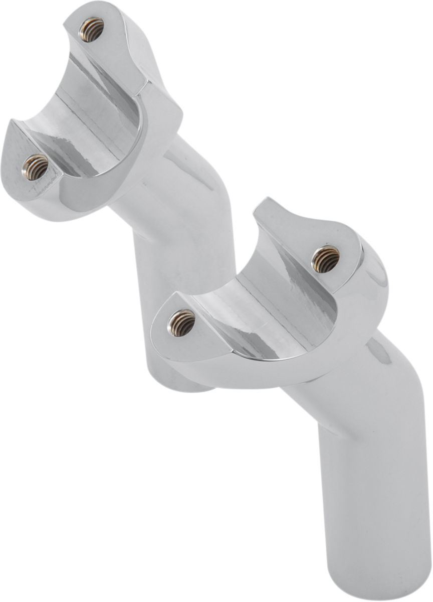 Drag Specialties DRG-0602-0409 RISERS PULLBACK 4.5" CHR