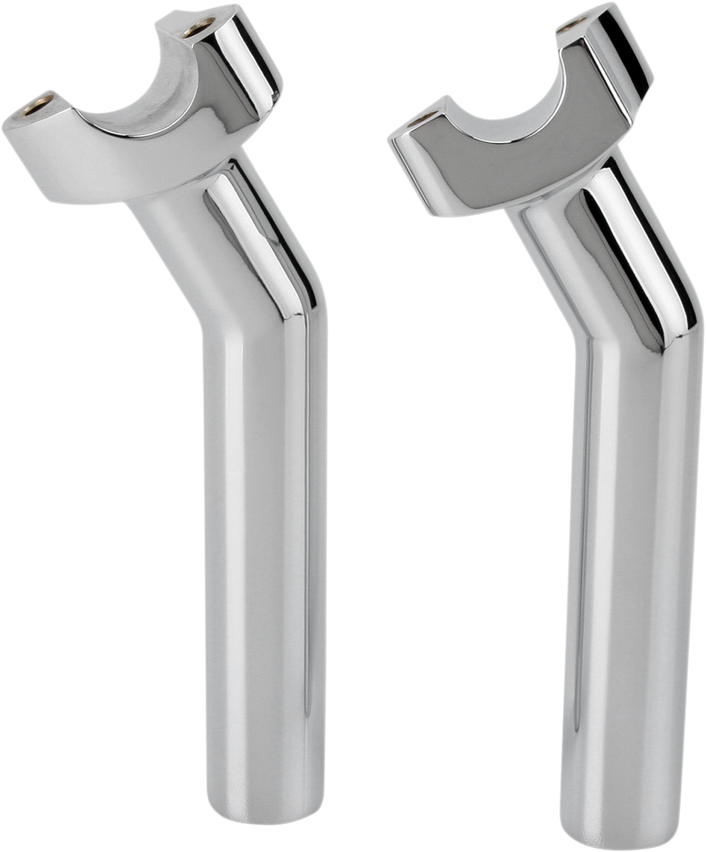 Drag Specialties DRG-0602-0411 RISERS PULLBACK 6.5" CHR