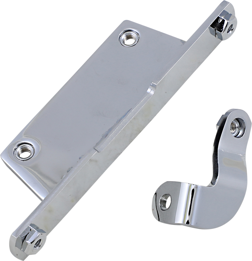 Drag Specialties Front and Rear Oil-Tank Bracket Set for 1984–1999 Softail | DS-310255