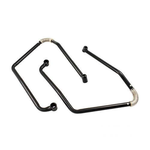 MotoTown Saddlebag Support Kit, Adjustable, Black