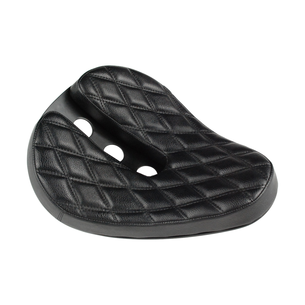 MotoTown Split Seat Black, Synthetic Leather (FG-020001)