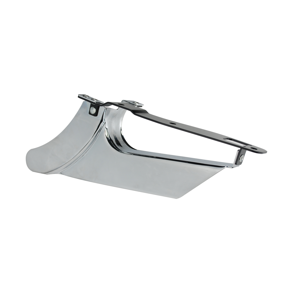 MotoTown Lower Belt Guard, Rear, Chrome for 2004-2021 Sportster XL (FG-060248)