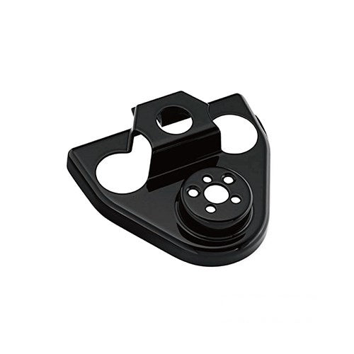 MotoTown 1-1/4 in. Handlebar Riser Cover - Black, OEM 55881-10 for 2003-2013 FLHR