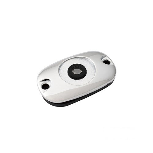 MotoTown Master Cylinder Cover, With Sight View, Chrome for 1980-2003 XL Sportster