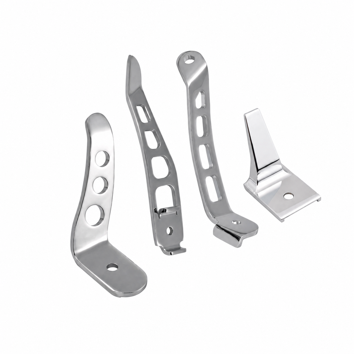 MotoTown Kickstand Extension Kit - Chrome