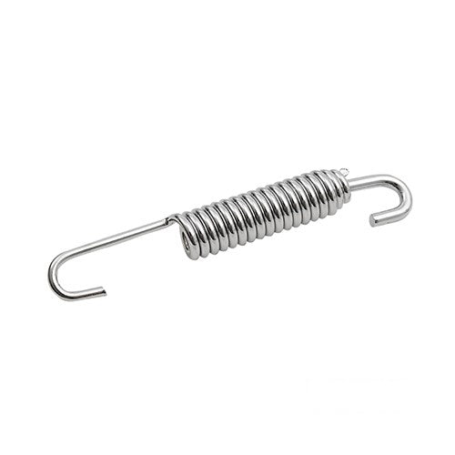 MotoTown 3.9 in. Kickstand Return Spring - Chrome, OEM 41836-84