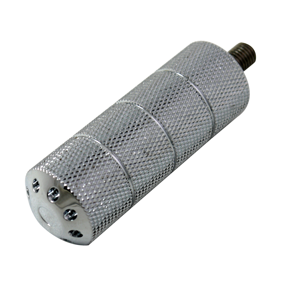 MotoTown Bomber Knurled 5/16-24 Shift / Brake Peg - Chrome (FG-170074)