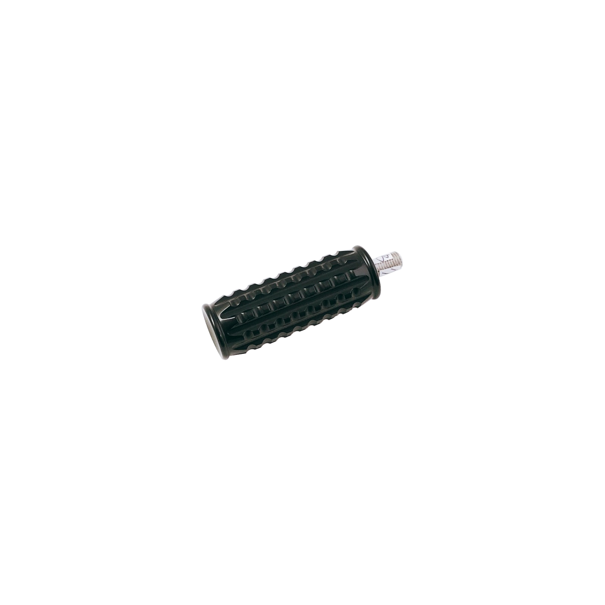 MotoTown 70 mm Grained Billet-Aluminum Shifter Peg - Black, 5/16-24 (FG-170122)