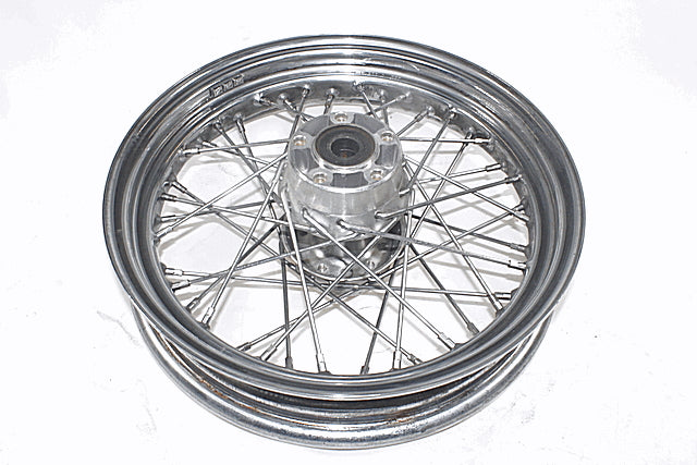 Harley-Davidson 41082-08A 16 in Chrome Rear Wheel Assembly