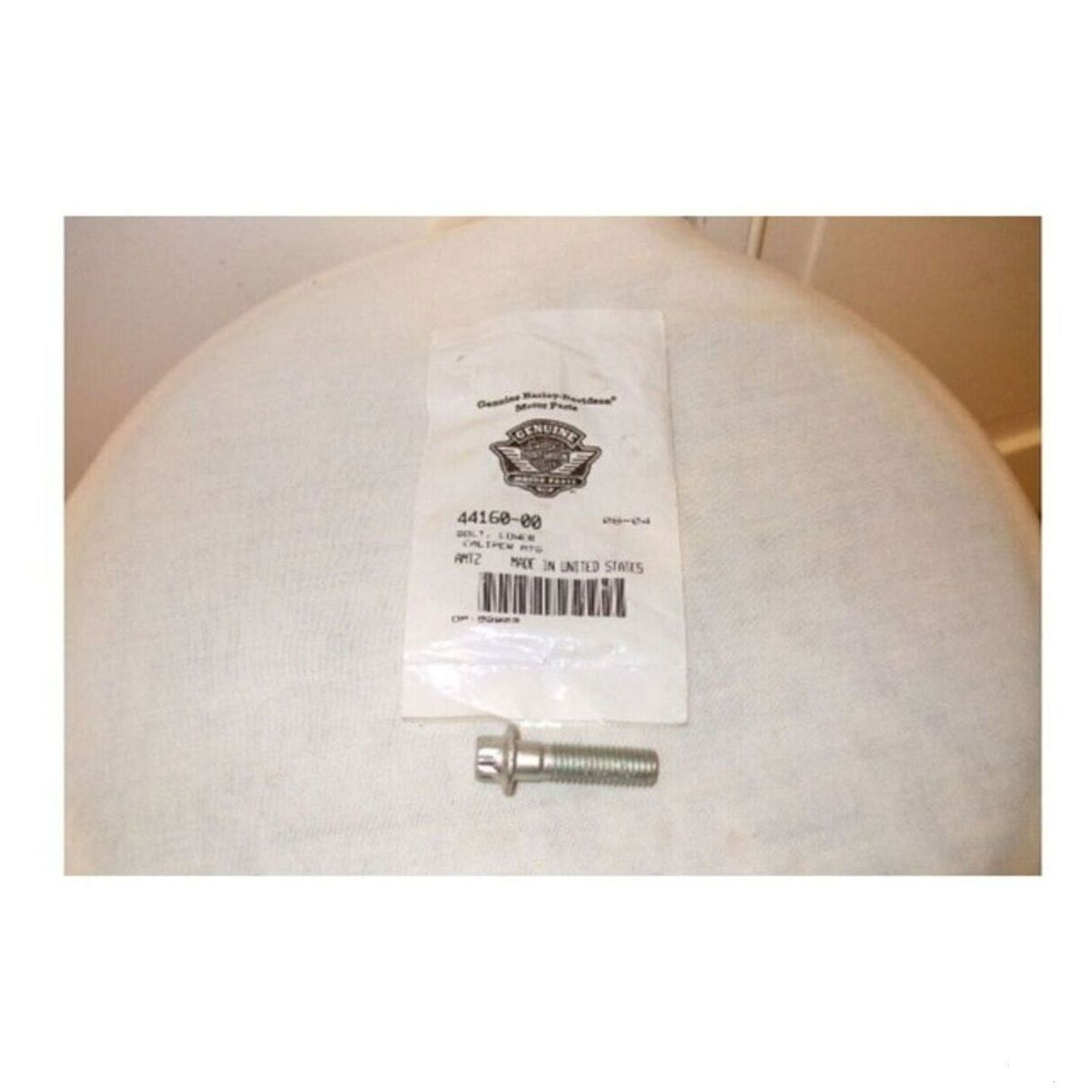 Harley-Davidson 44160-00 BOLT, LOWER CALIPER MTG.