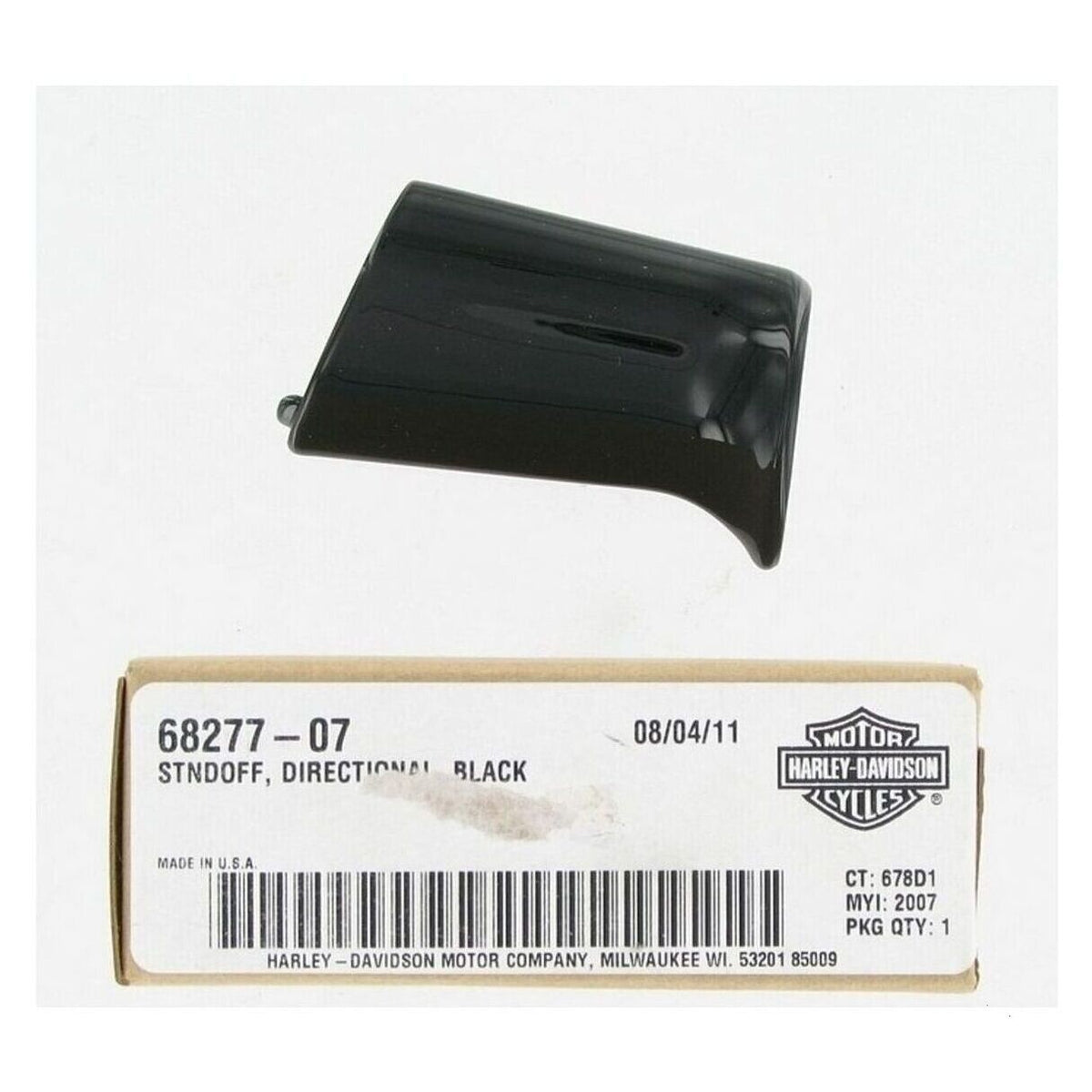 Harley-Davidson 68277-07 STNDOFF, DIRECTIONAL, BLACK