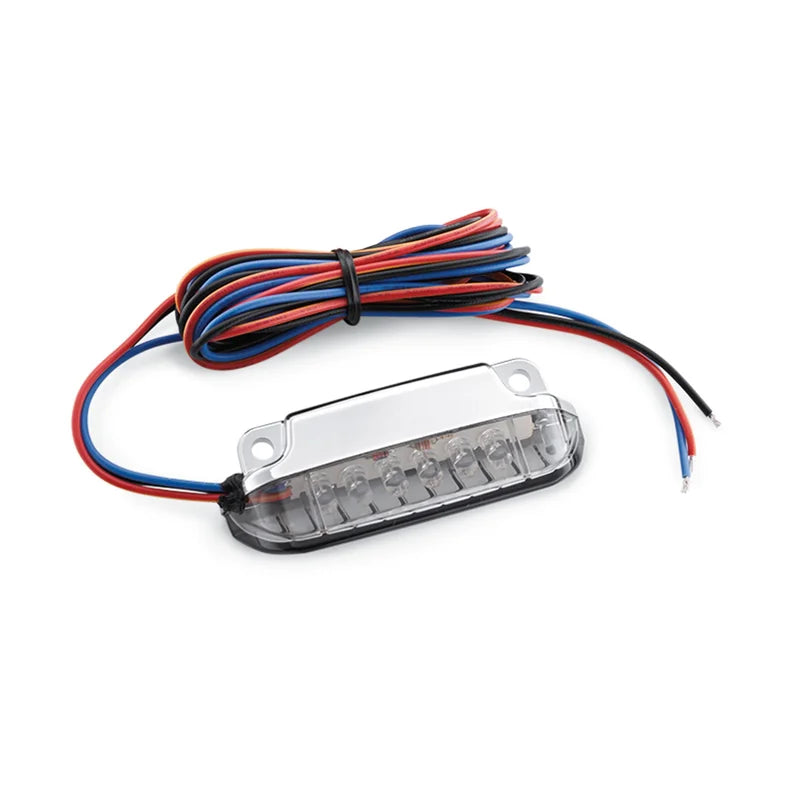 Harley-Davidson 68286-10 空氣 Wing 馬鞍包 Lid 護桿 LED 燈套件-煙燻色燈殼