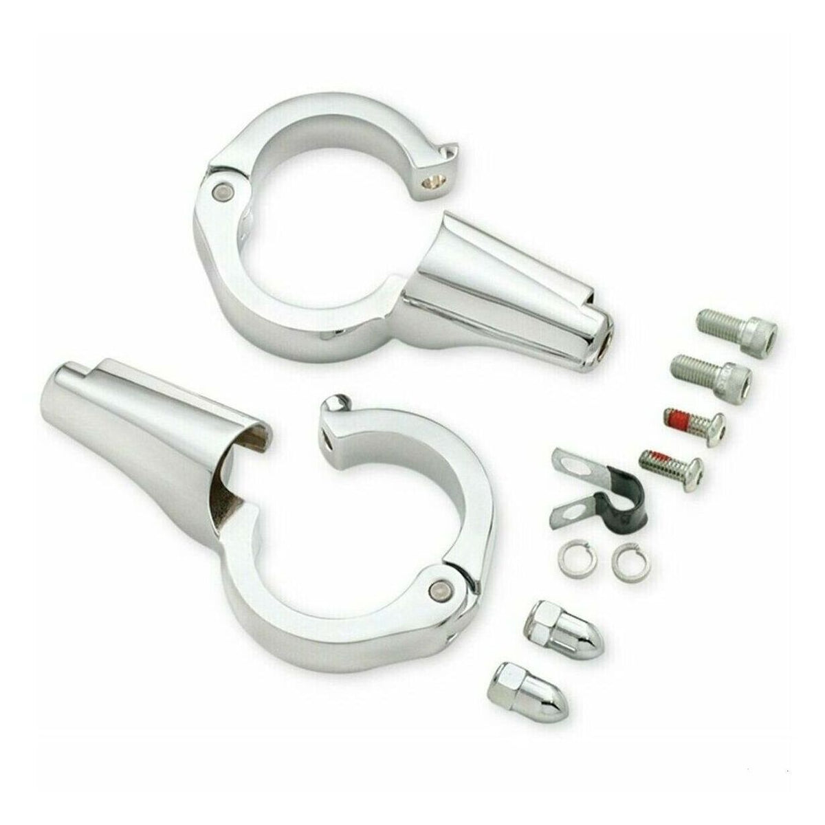 Harley-Davidson Front Turn-Signal Relocation Kit for Dyna | 69433-08A