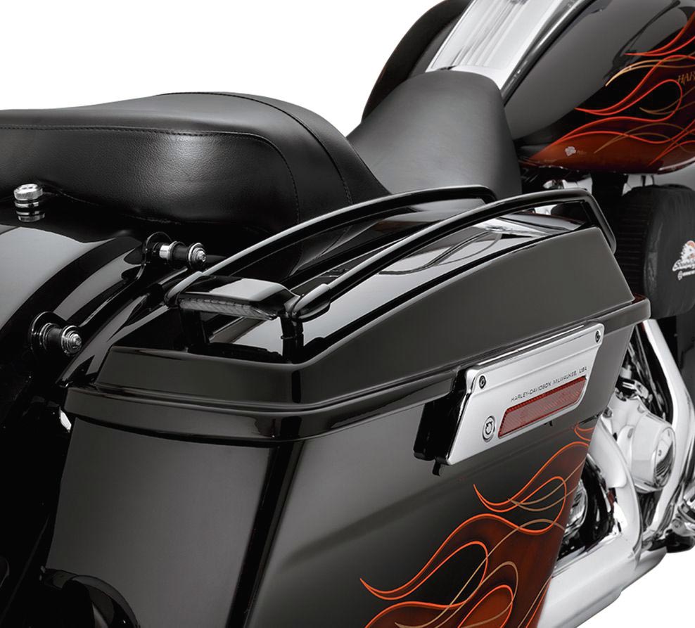 Harley-Davidson 90200391 AIR WING SBAG LID RAILS/BLK