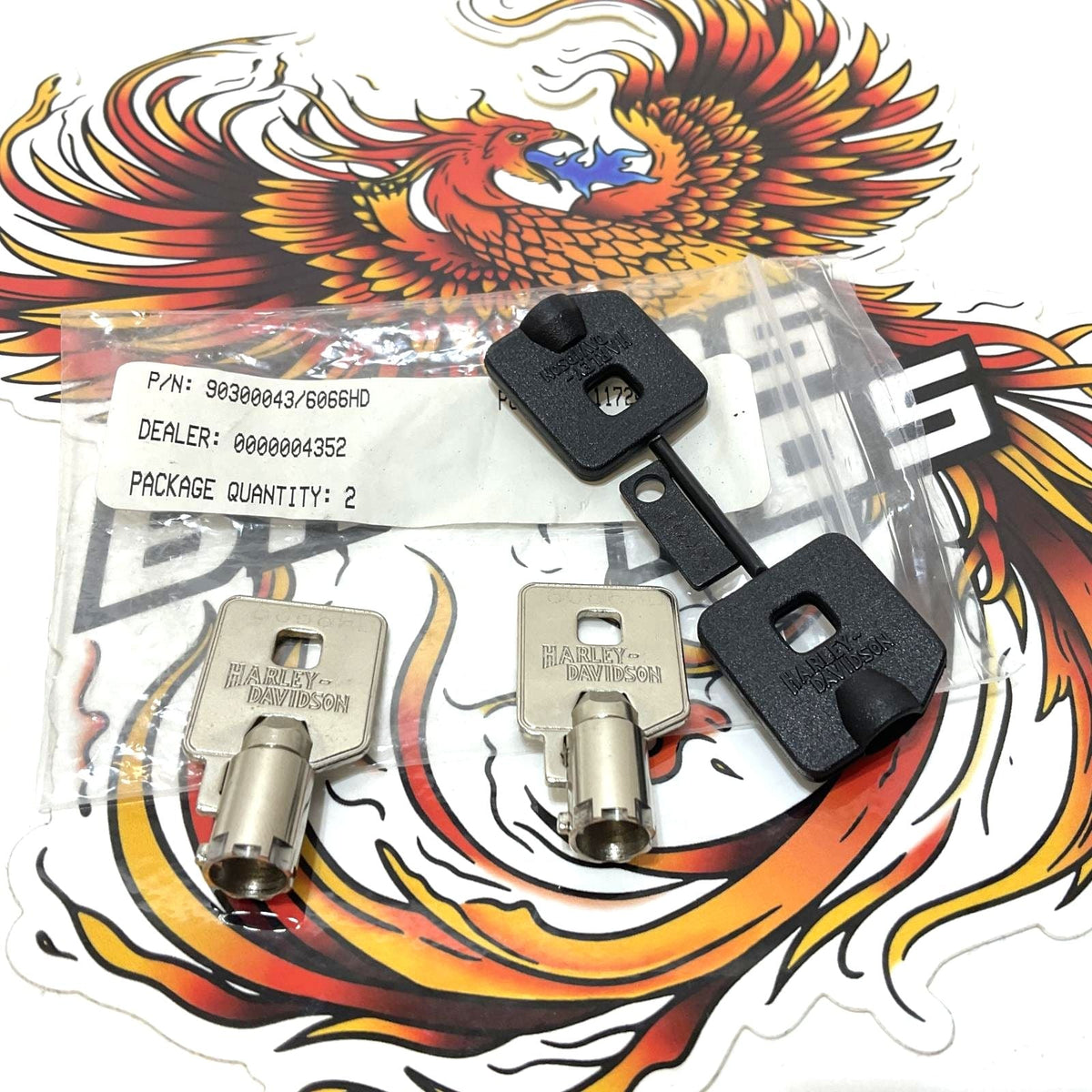 Harley-Davidson 90300043 KEYSET