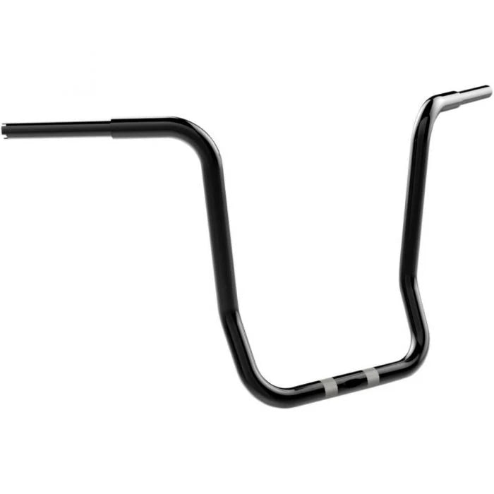 Khrome Werks 0601-4071 16 in Bobber-Style Ape Hanger Handlebar - Gloss Black (KRM-0601-4071)