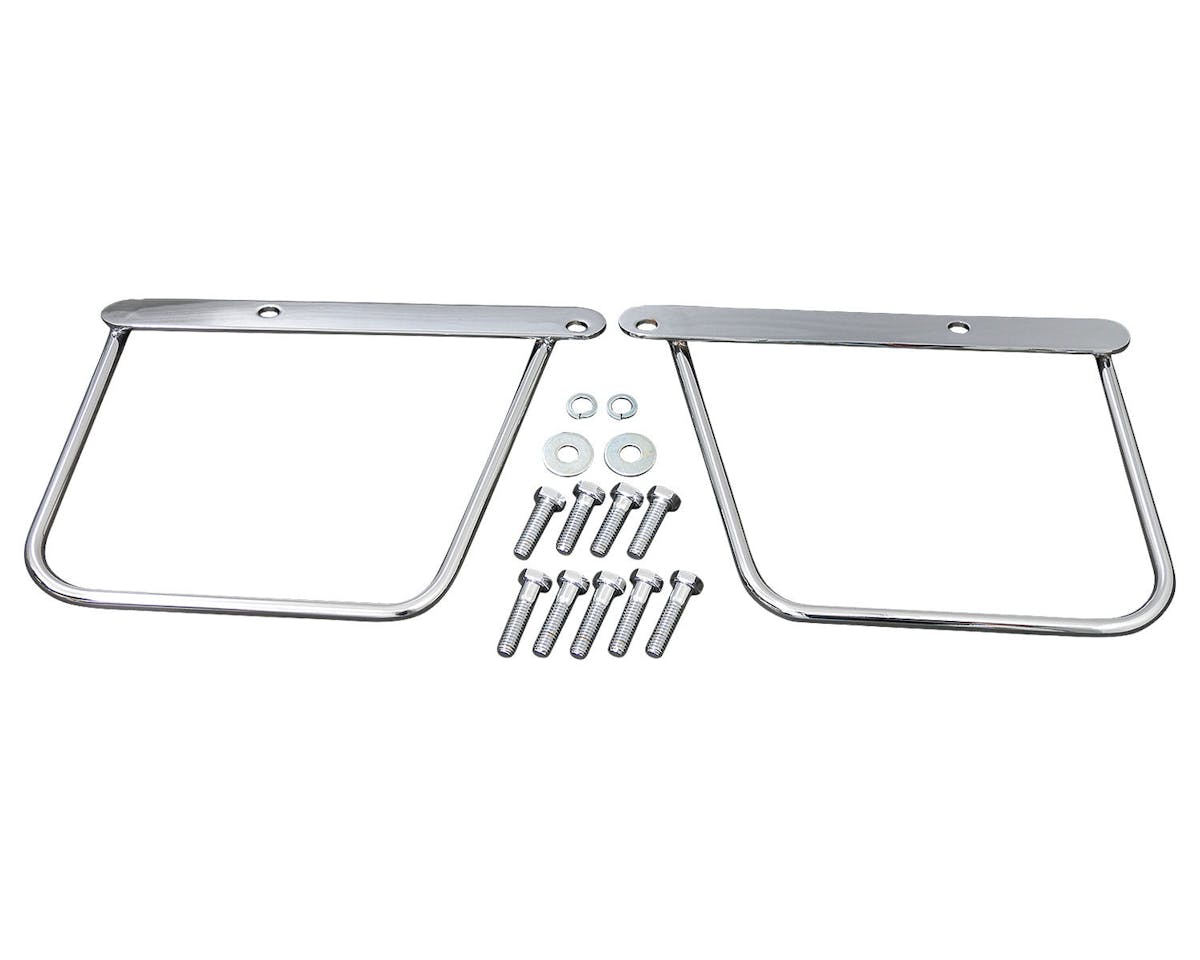 MotoTown Plate-Style Saddlebag Support, 1984-1999 Softail