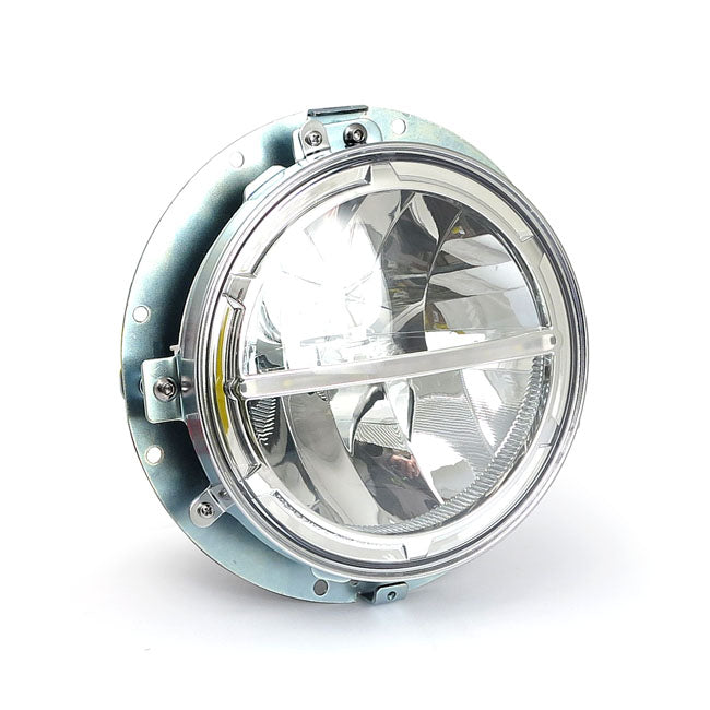 MotoTown 7 in. LED Headlight Unit without Shell, ECE
