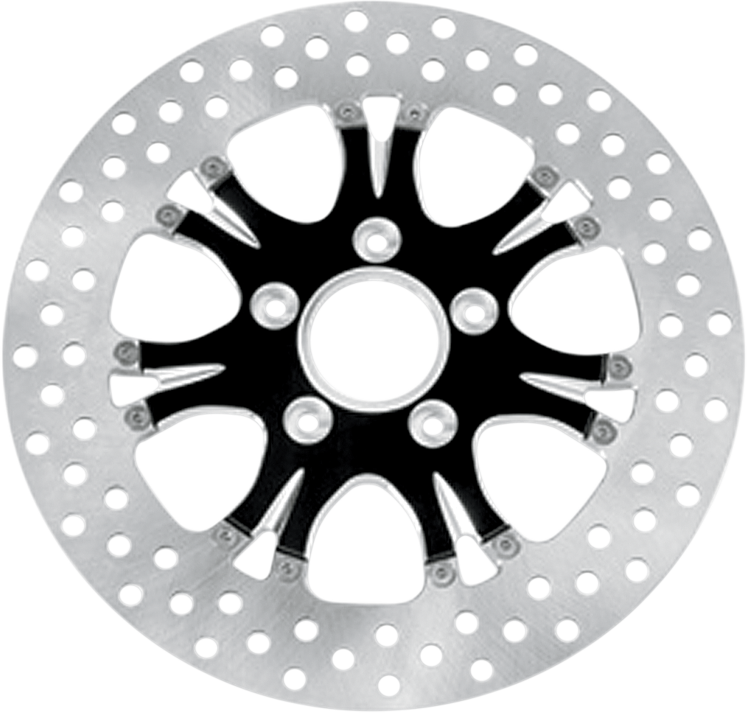 Performance Machine 0133-1523HEAS-BMP Heathen Rear Brake Disc - Contrast Cut Platinum (PM-1710-1581)