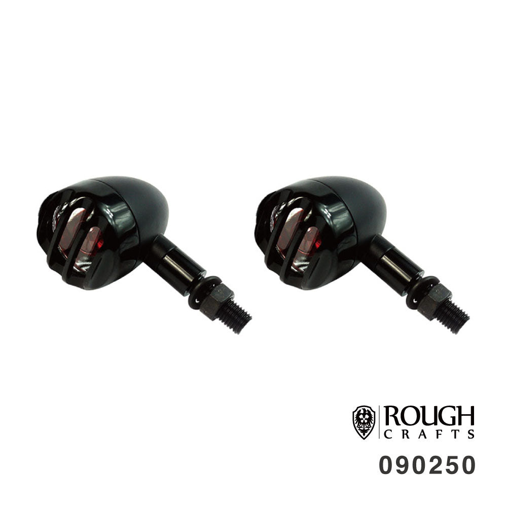 Rough Crafts RGC-090250 ROUGH CRAFTS GRILLED BLINKERS BLACK