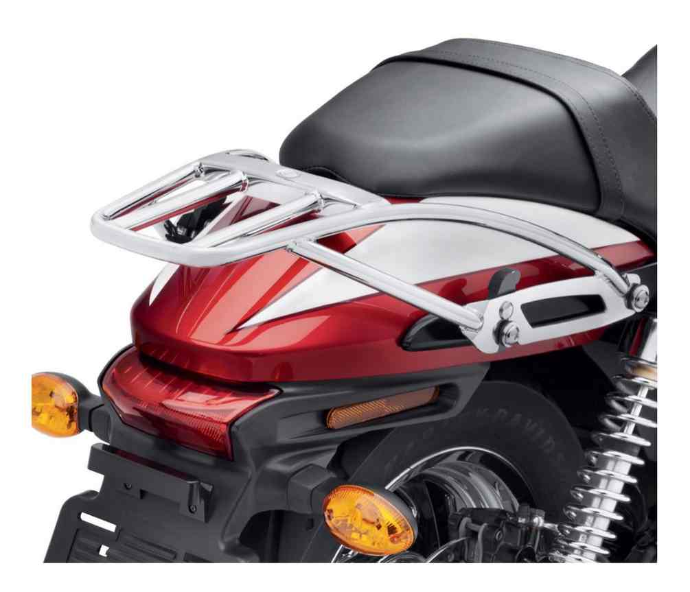 Harley-Davidson 50300071 H-D Detachables Two-Up Luggage Rack - Chrome
