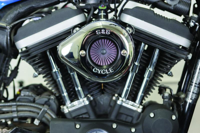S&S Cycle 2007+ XL 車系 Stealth Air Stinger 附 鍍鉻 水滴造型|170-0725A
